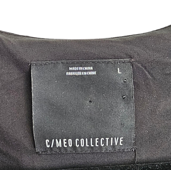 C/MEO Collective Significant Midi Wrap Dress Size Large fits medium to large - Picture 11 of 14